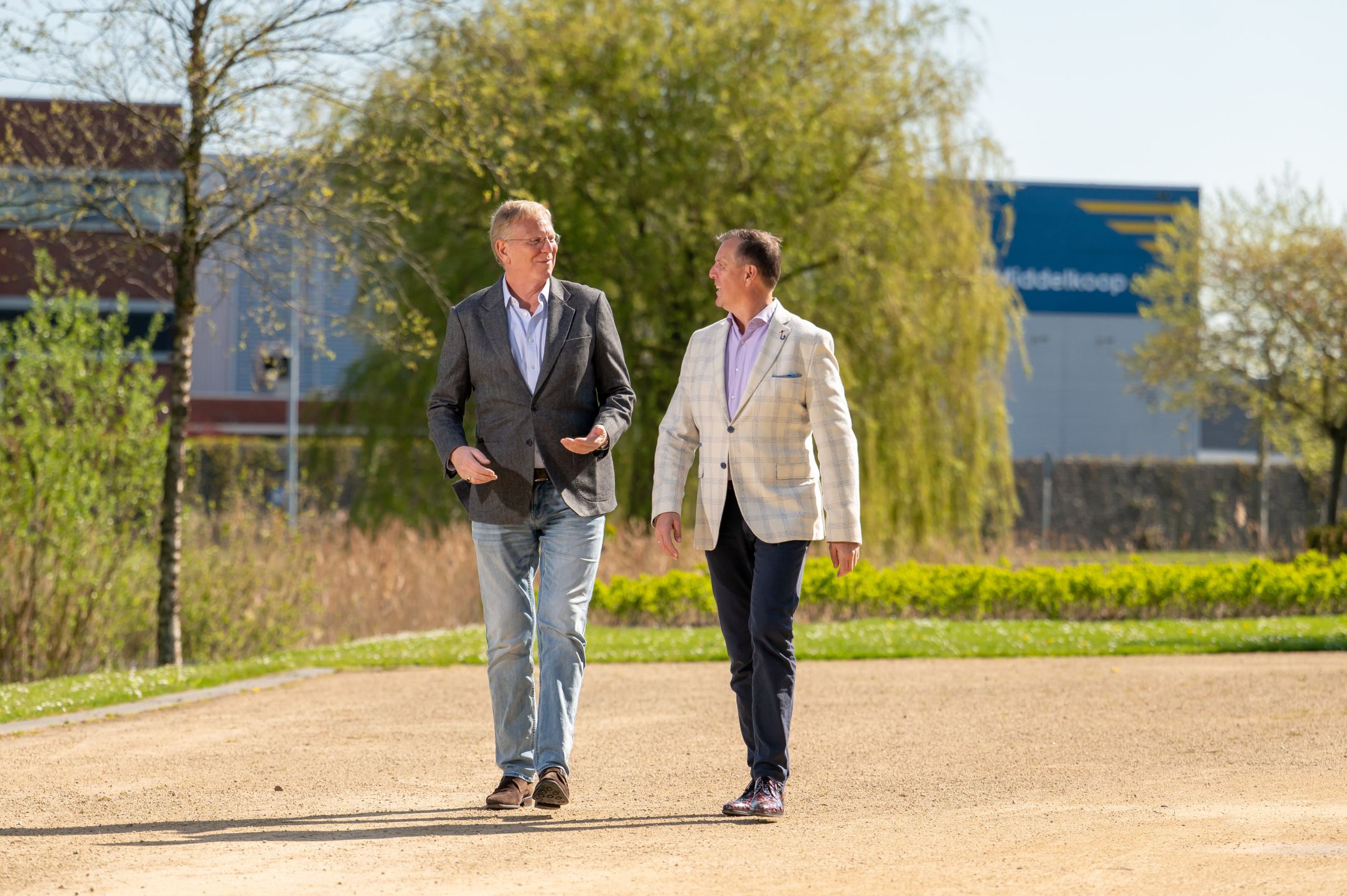 Maiko van Dam (l) en Dennis van der Voort (r)